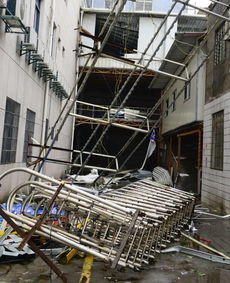 廈門災后紀實 腳手架下的真實圖景